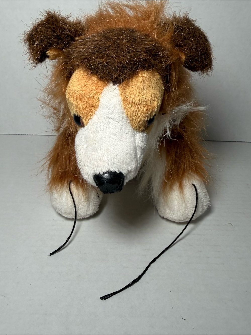 Webkinz Ganz Puppy Dog Collie Sheltie Shetland HM149 stuffed animal plush 10”